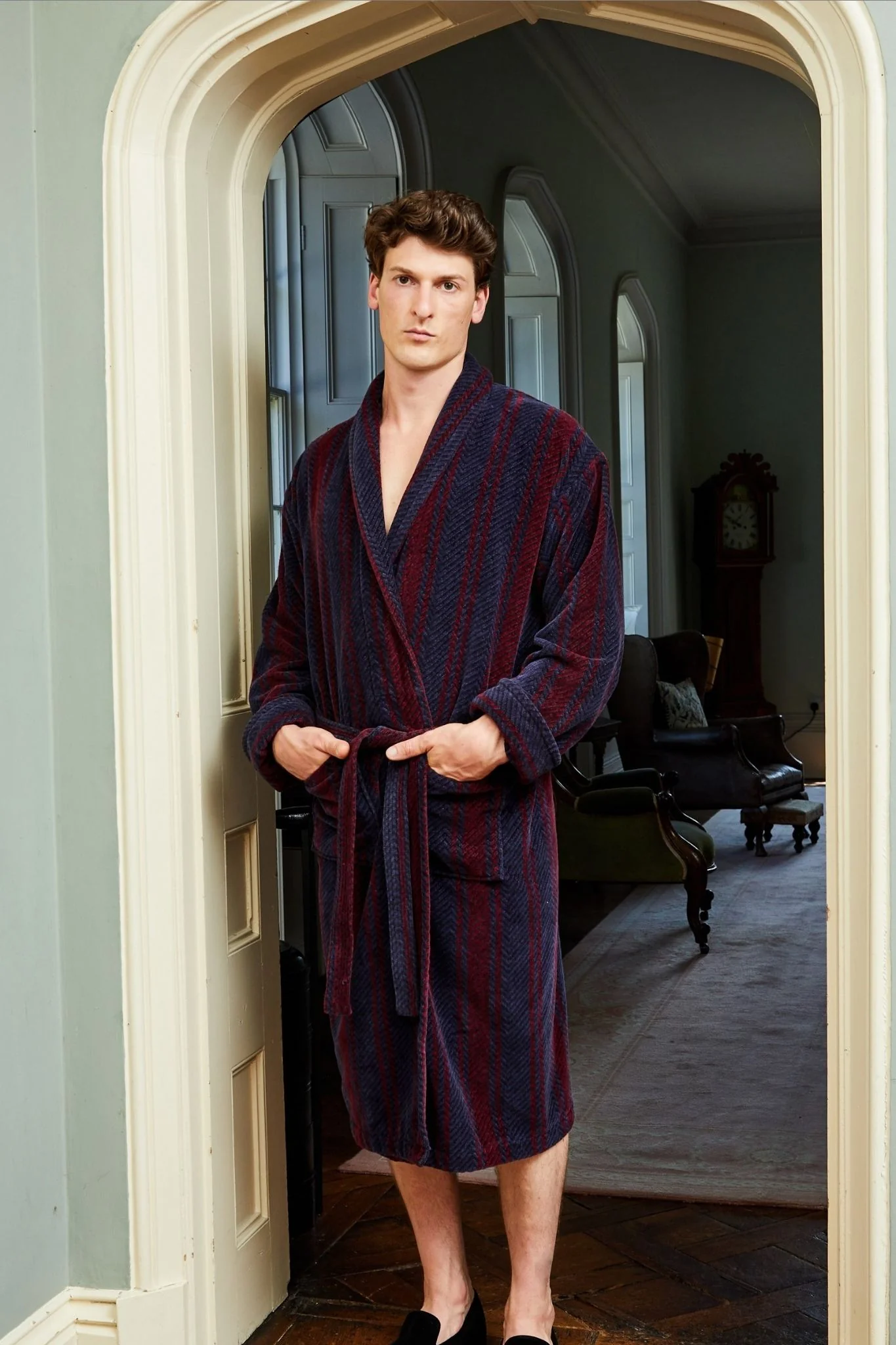 Men's Dressing Gown - The Arbroath - Image 3
