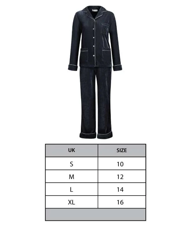 Women's Velvet Pyjamas - Aphrodite - Image 8