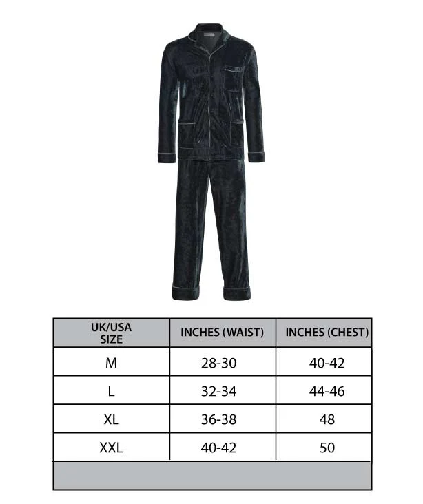 Men's Velvet Pyjamas - Zeus - Image 7