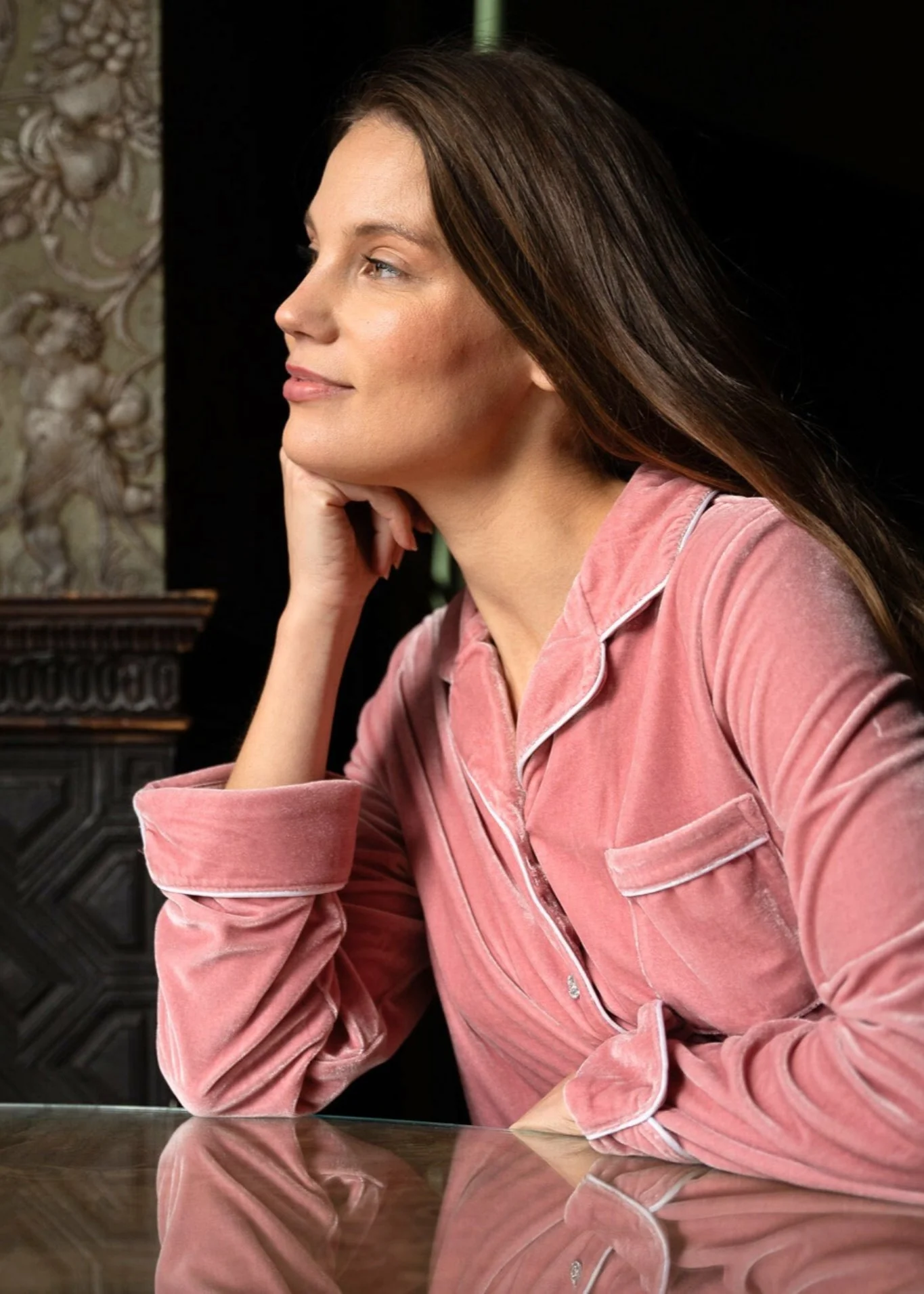 Women's Velvet Pyjamas - Athena - Image 3