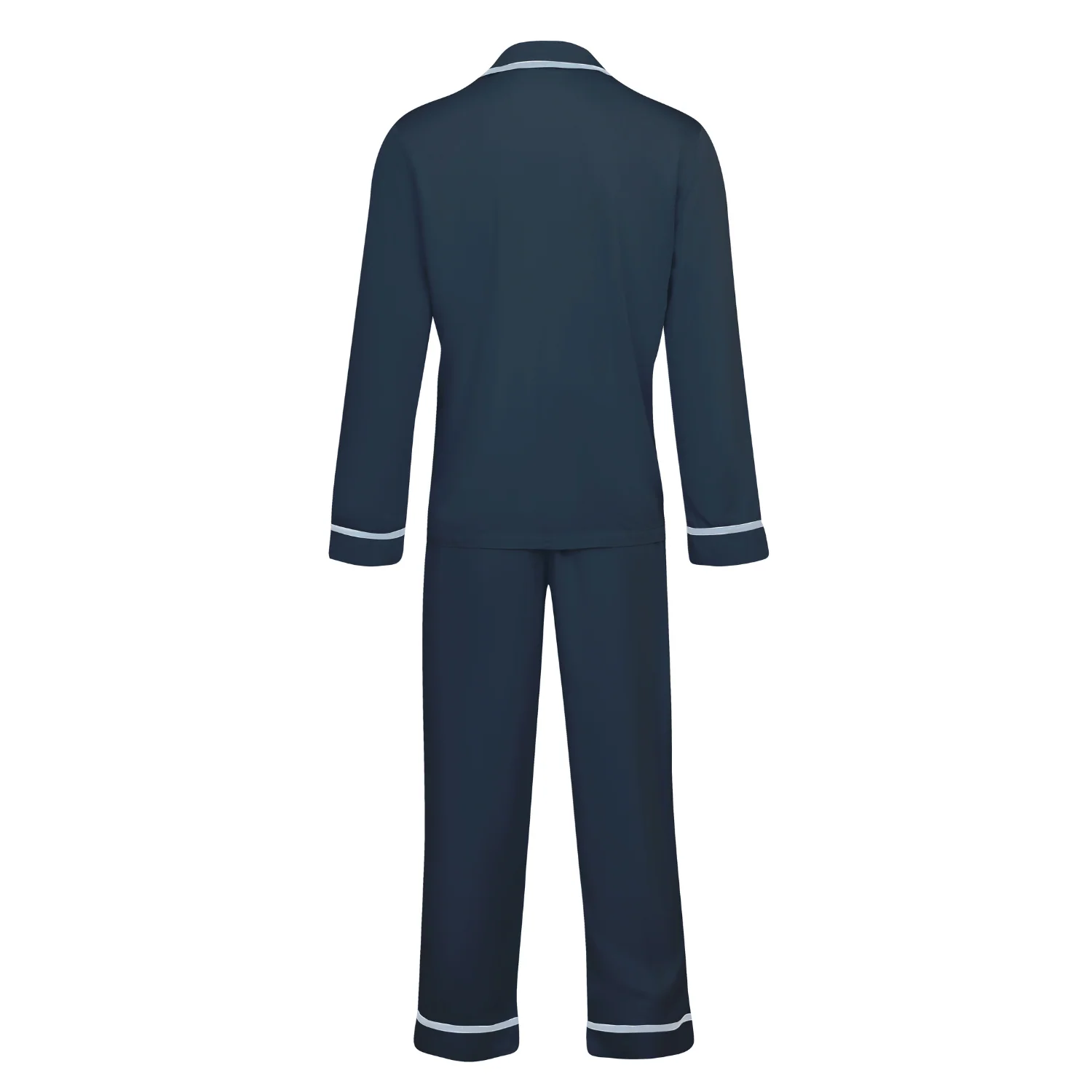 Men's Breathable Bamboo Pyjamas - Poseidon - Image 3