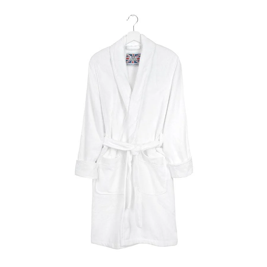 Women's Dressing Gown - White - Image 5