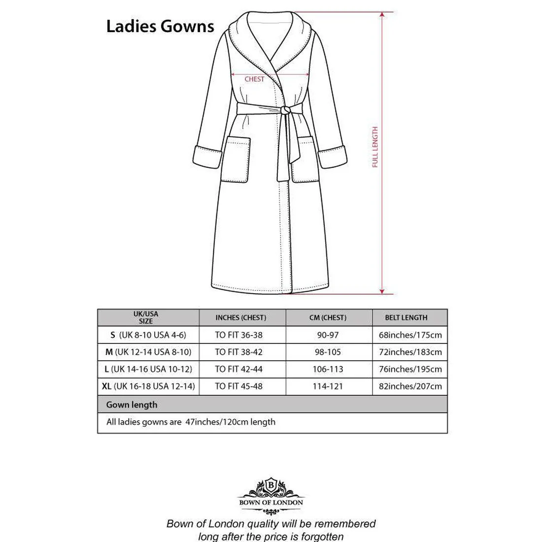 Women's Dressing Gown - New England - Image 8