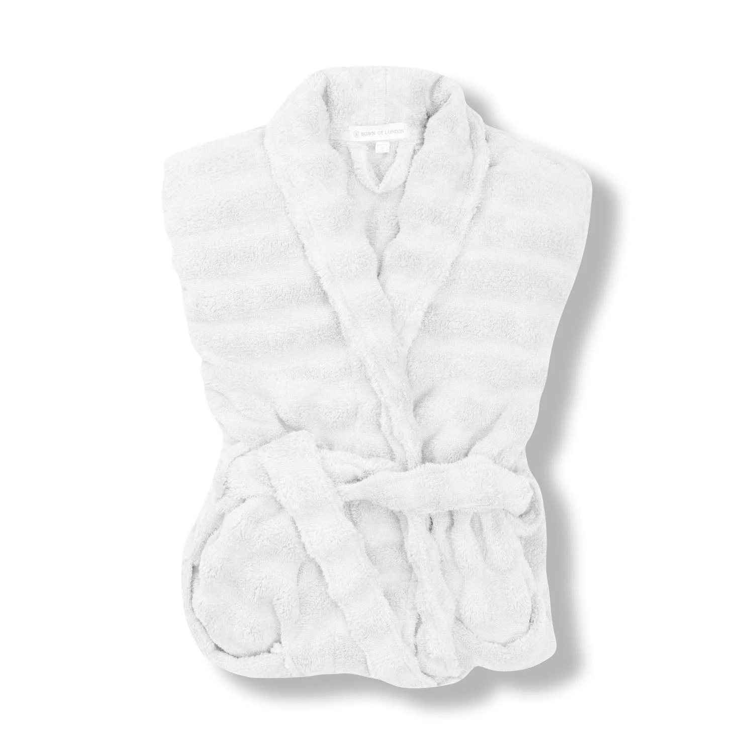 Women's Towelling Dressing Gown - Seaspray - Image 5